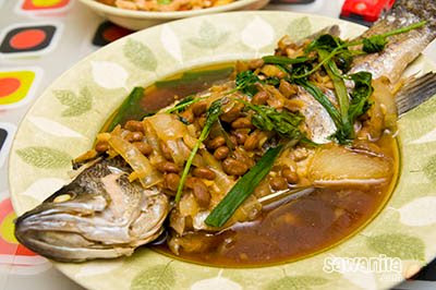 Steam fish with taucu  Sawanila.com