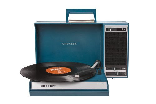 Crosley CR6016A-BL Spinnerette USB Turntable