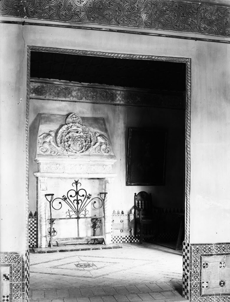Chimenea del Museo del Greco en los años 20. Detalle de una Fotografía de Otto Wünderlich. © Fototeca del Patrimonio Histórico