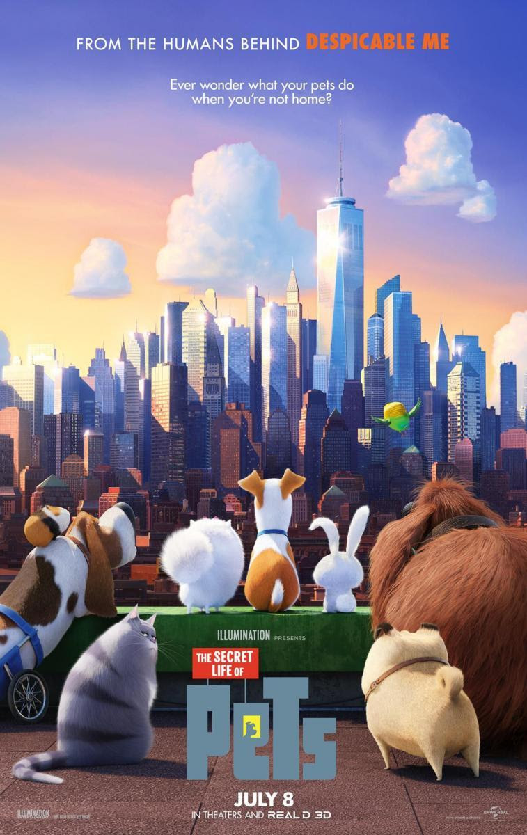 animación, comedia, animales, 3D, animation, The Secret life of pets, Mascotas, cine, película, cartelera, blog de cine, solo yo, blog solo yo, blogger alicante, autocine, 