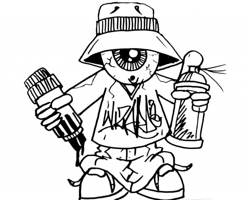 Graffiti Art Drawing at GetDrawings | Free download