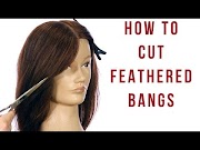 Best Feathered Layers Haircut Tutorial How to Cut Feathered Bangs Face Frame TheSalonGuy, Video Long Hair with Face Framing Layers and Side Bangs most searching!
