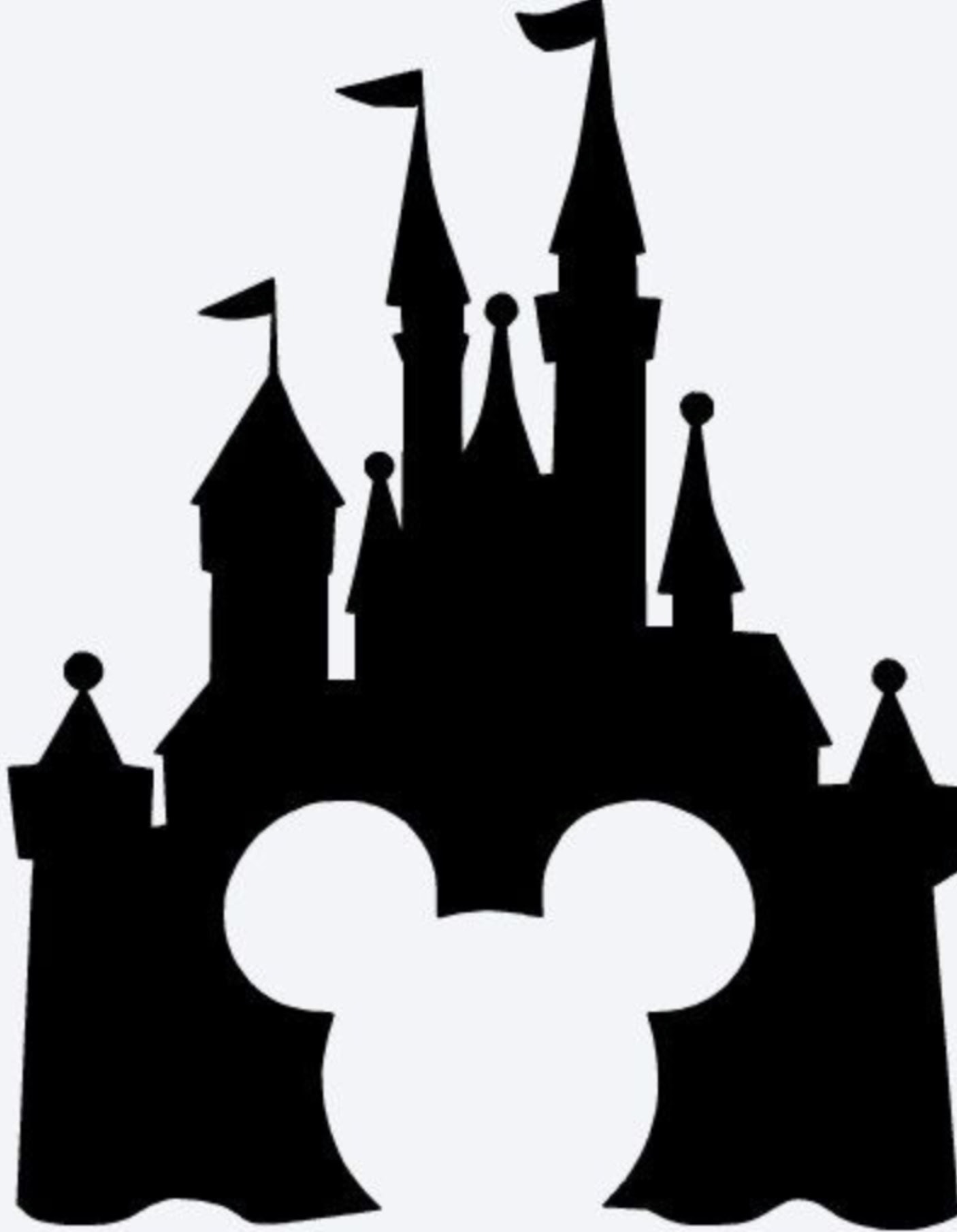 Free Free 148 Disneyland Castle Silhouette Svg SVG PNG EPS DXF File