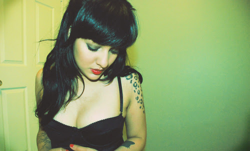 tattooed girl