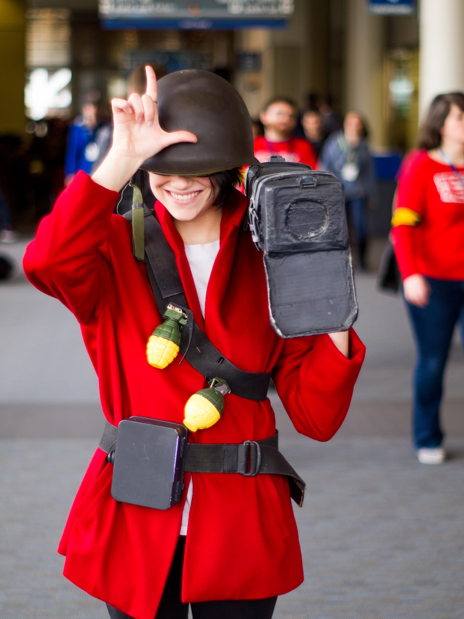 Team Fortress 2 Halloween Costumes For Sale - [Self] Red Soldier (TF2) - First Cosplay : cosplay