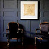 Benjamin Moore Deep Mulberry / This saturated dark royal blue color combines beautifully with crisp white trims, wainscoting, ceilings and fireplaces.