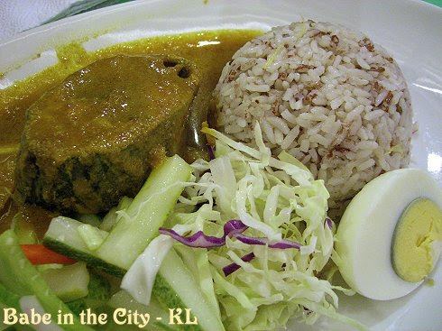 B - nasi dagang + ikan tongkol RM10.90