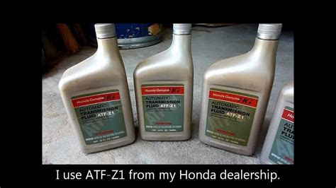 Car ramps (recommended) or floor jack and jack stands wheel chock metric hand wrench set bucket oil filter wrench rag(s) creeper (optional) funnel oil filter performing regular oil changes on a honda civic is as important as on any other ca. Honda Accord 2002 - Transmission Fluid Change V6 1998 1999