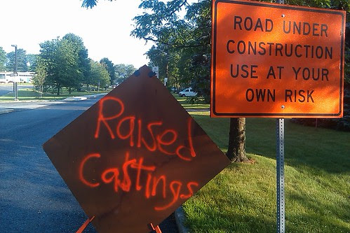 Wachusett St: getting ready for the final paving