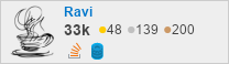 profile for Ravi on Stack Exchange, a network of free, community-driven Q&A sites