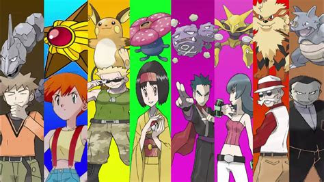 pokemon kanto gym leaders battle theme youtube