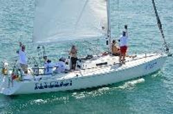 J/105 sailing Banderas Bay regatta
