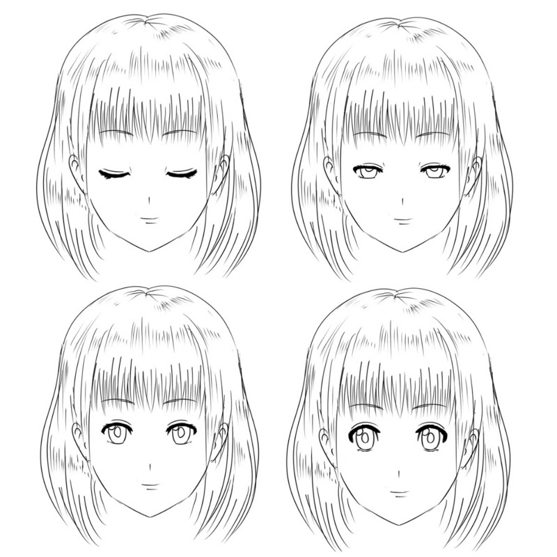 026 閉じた目を描く I Wanna Be The お絵かきマン