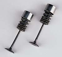 The valve springs have been made of a "VX" rated steel that simply means it's a "stronger" steel. 