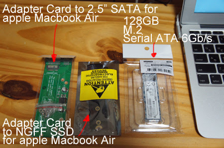 Macbook Air Late 10 のssdを安く取り替えてみた じむの とりあえず やってみたの巻