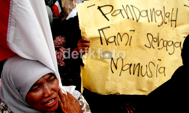 Korban Banjir Demo Foke