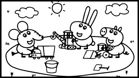  the 25 best ideas for coloring pages for kids peppa pig home family