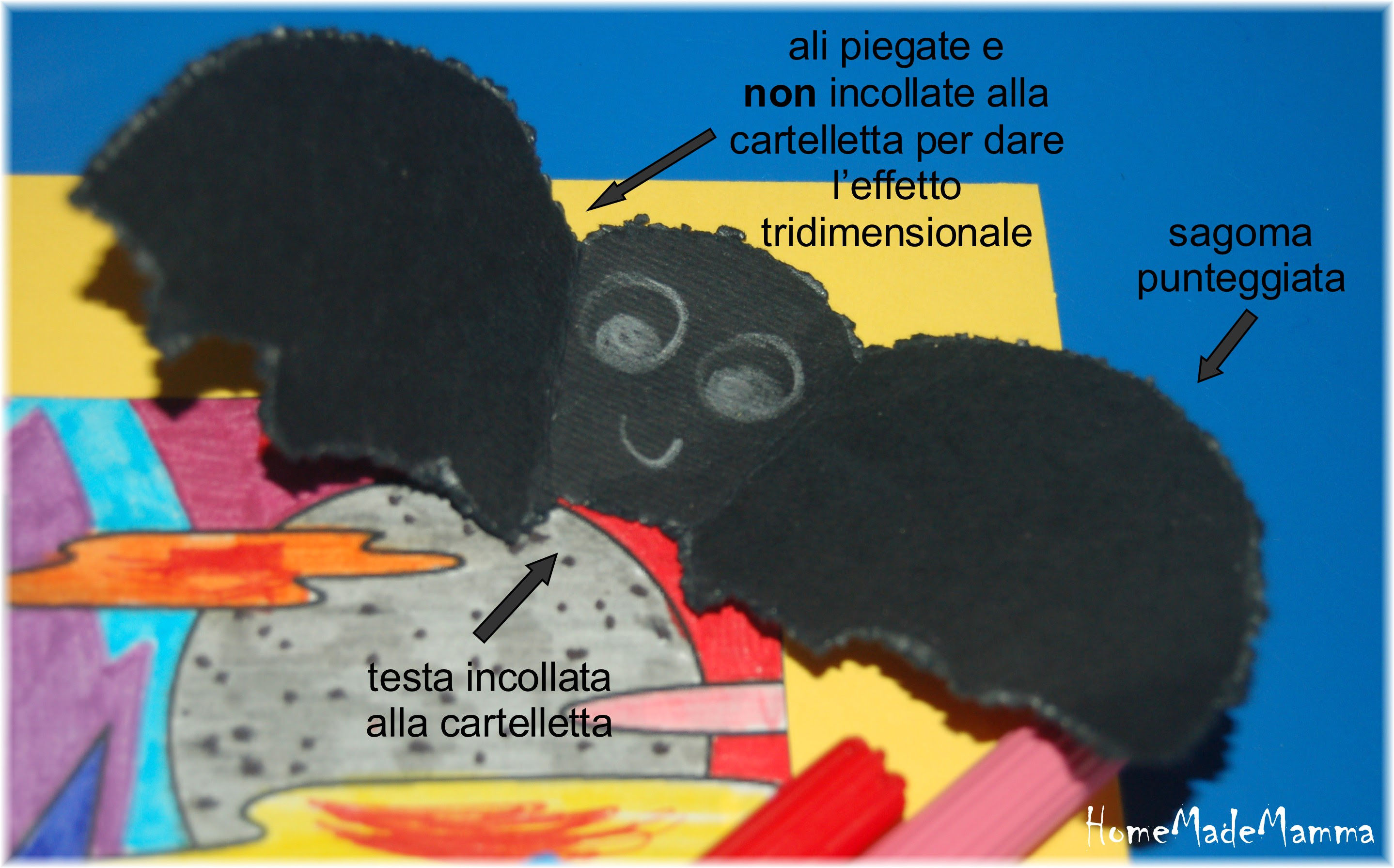Il libretto cartelletta pu² essere utilizzato anche e idea regalo per la festa di Halloween preparare tante cartellette piene di disegni da colorare ¨