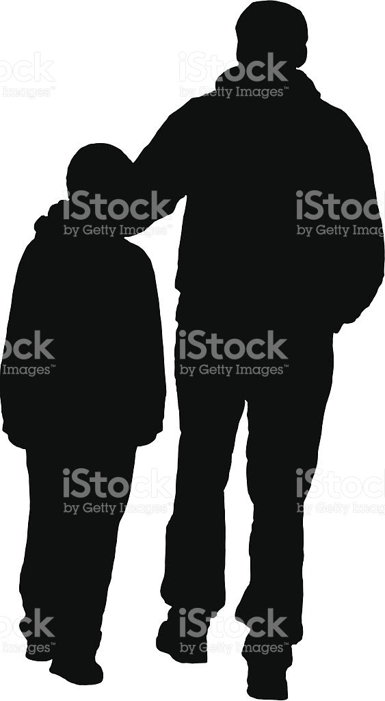 Father And Son Fishing Silhouette at GetDrawings | Free ...
