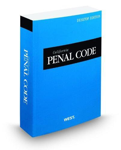 Ca penal code qwik code 2012