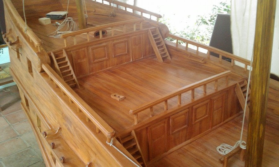 thunderbird boat ramps, how to build a model wooden boat