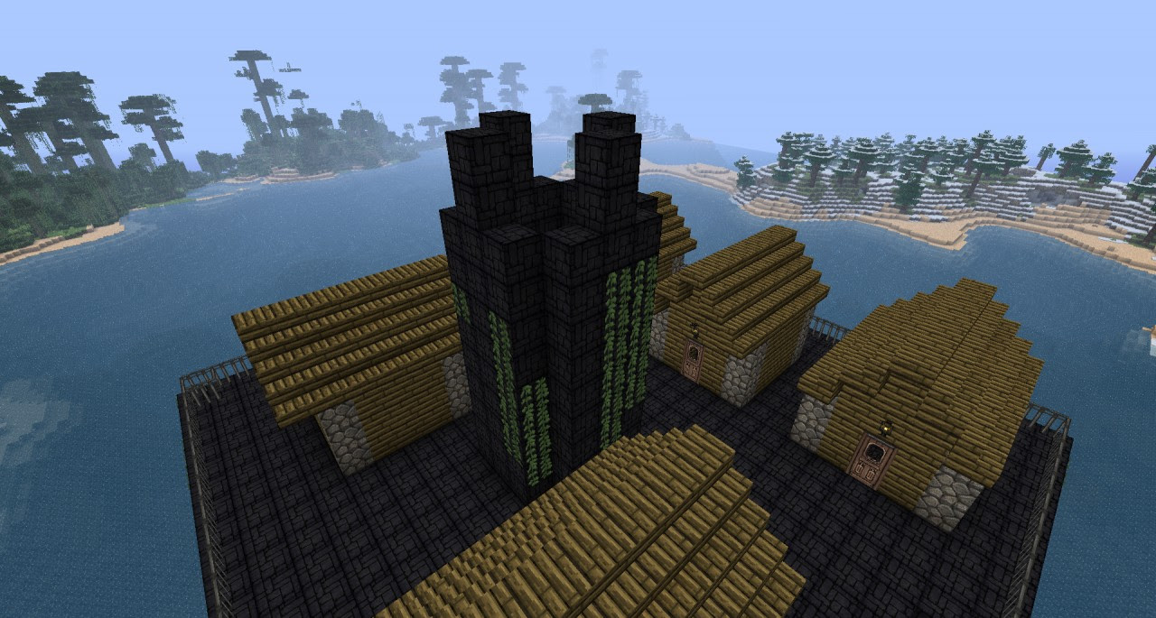 Hotel Ruins + Ultra Hardcore (UHC) + Survival PVP 