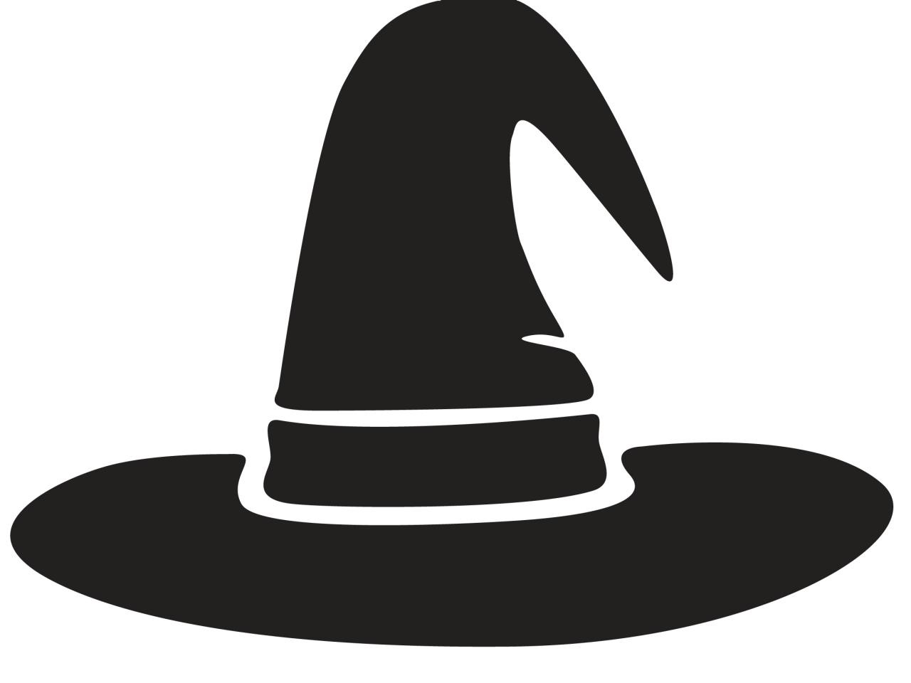 Download Witch Hat Silhouette at GetDrawings | Free download
