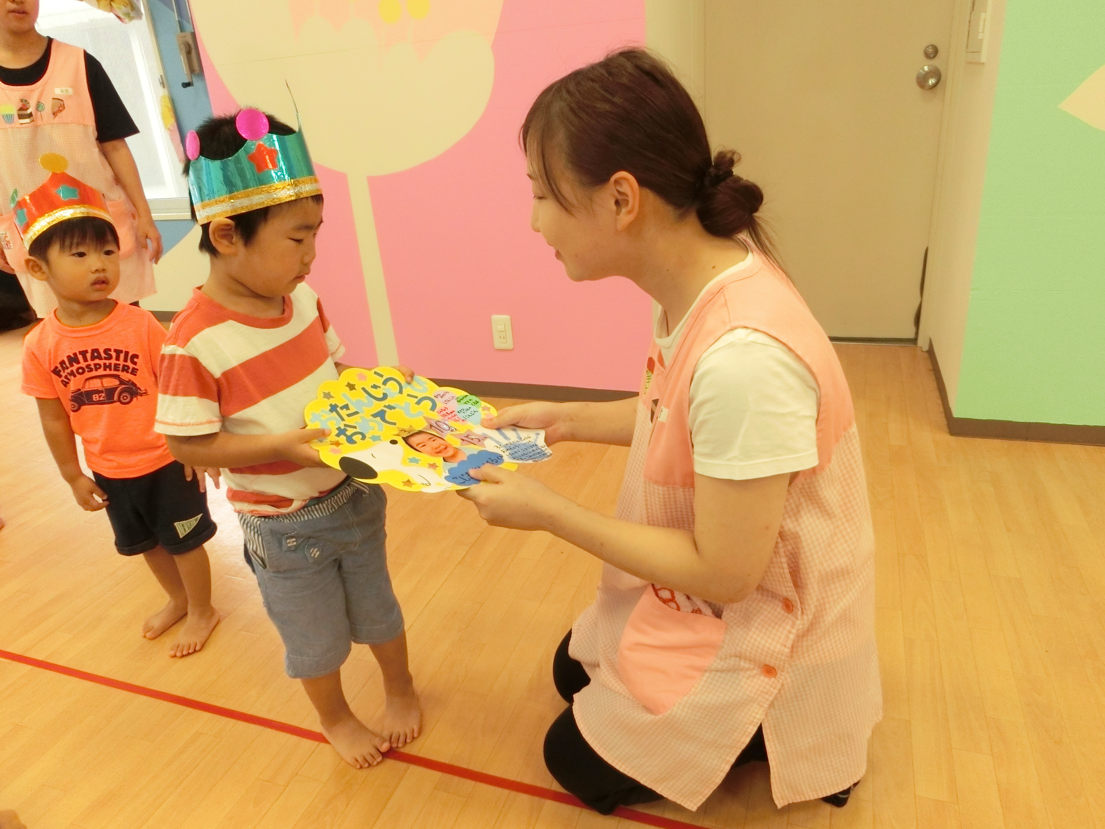 10月のお誕生日会がありました 福祉村保育園 精神内科 介護医療 豊橋 福祉村病院 さわらびグループ