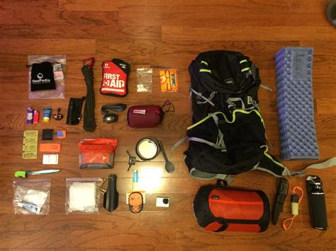 backpacking checklist generator create custom gear