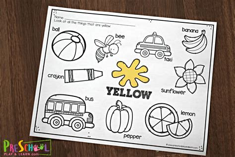 free color worksheets for kids