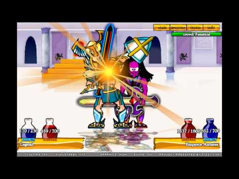 Swords and Sandals 2 Final Bosses no Cheating