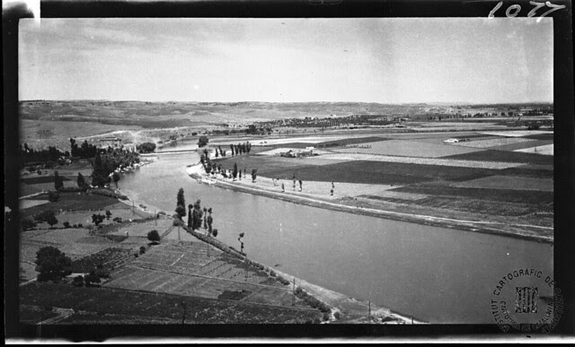 Playa de Safont y Huerta del Rey en 1933. Fotografía de Gonzalo de Reparaz Ruiz. © Institut Cartogràfic de Catalunya