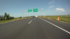 first glimpse of St. Paul on a sign in Wisconsin