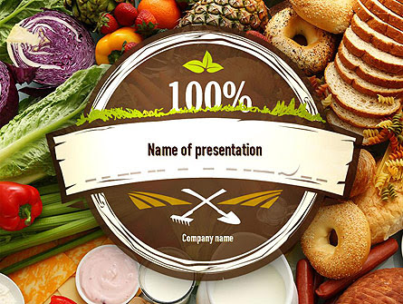 Abundance Of Food Presentation Template for PowerPoint and Abundance Of Food Presentation Template for PowerPoint and