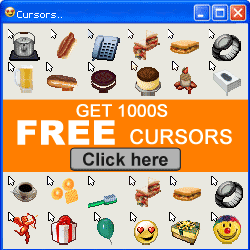 Get 1000's of Free Cursors Now!