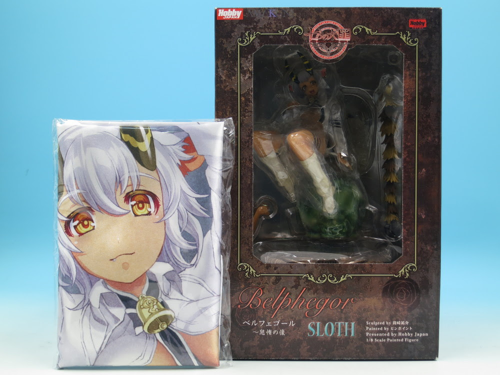 七つの大罪 ベルフェゴール 怠惰の像 クッションカバー付き限定版 完成品フィギュア ホビージャパン テラフォーマー