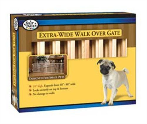 Double-Wide Walk Over Wooden Gate, 18