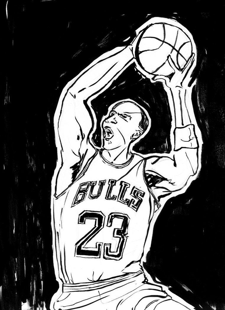 Coloring Pages For Michael Jordan - Coloring Home