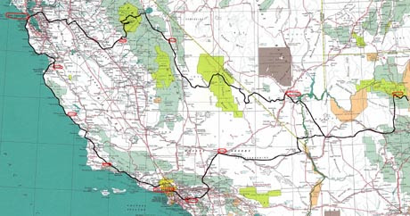 Kort Over Vestlige Usa Kort Over Det Vestlige Usa | stoffeerderijrozendal Kort Over Vestlige Usa