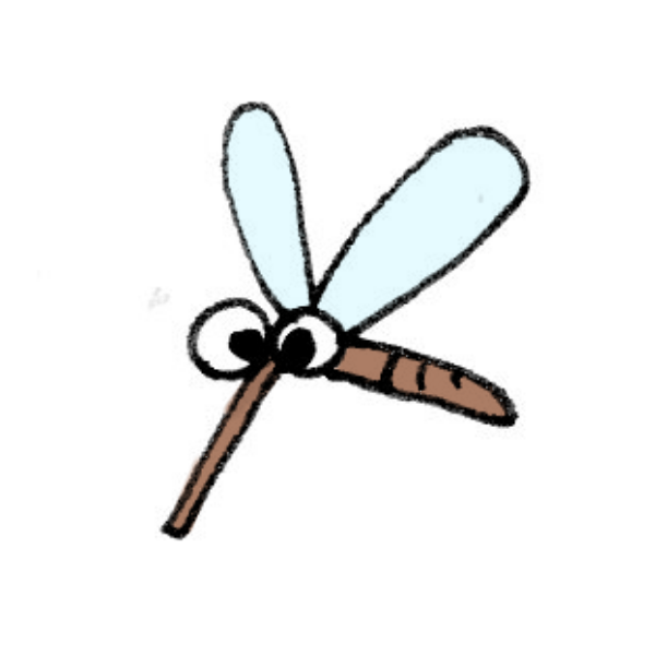 蚊のイラスト かわいいフリー素材が無料のイラストレイン