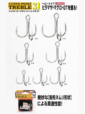 大物クロマグロ キハダ狙いのトレブルフック 4 0 5 0 6 0 7 0とパワースプリットリング 8 11 湘南ルアー情報局