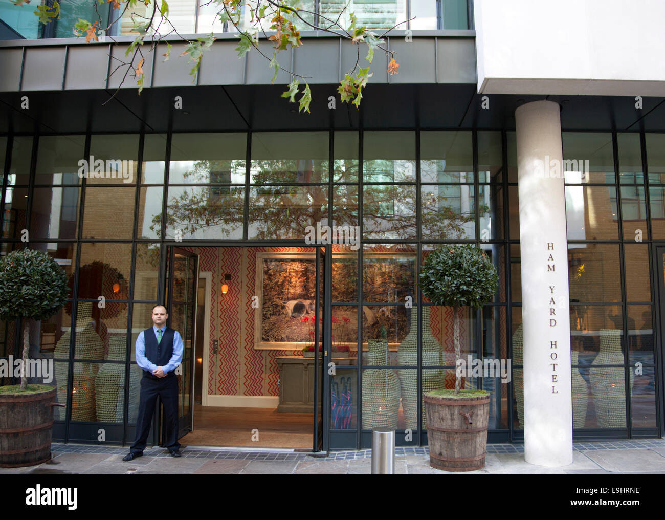 Ham Yard Hotel, Soho, London Stock Photo: 74765194 Alamy Ham Yard Hotel, Soho, London Stock Photo: 74765194 Alamy
