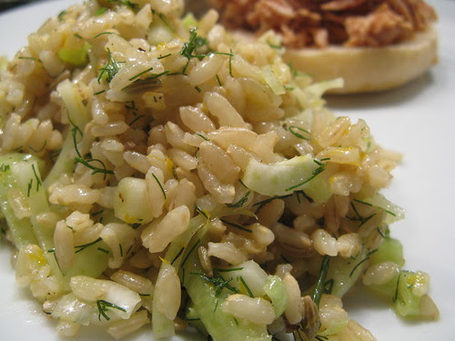 Rice & Fennel Salad