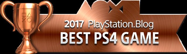PlayStation Blog Game of the Year 2017 - Best PS4 Game (Bronze)