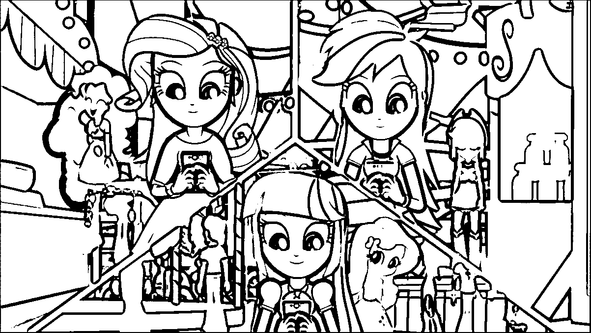 Rainbow Dash Coloring Sheets My Little Pony Equestria Girl Coloring Clip Art Library