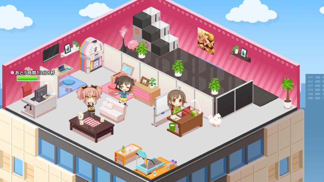デレステルームの階段の作り方 Ota Girl