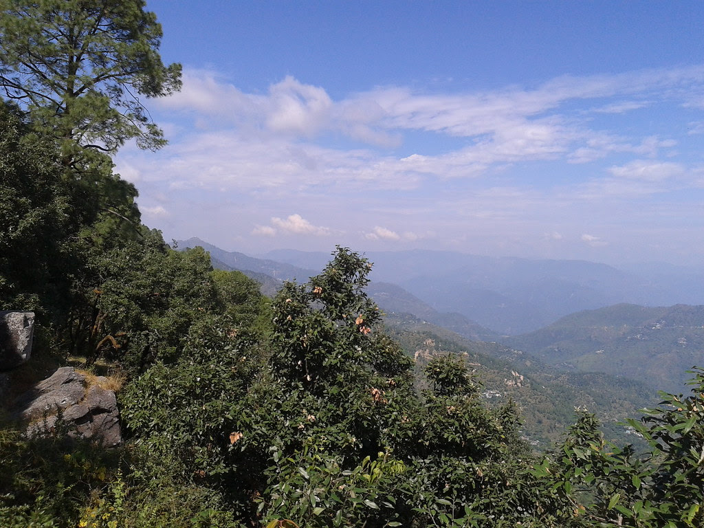 distant hills and blue sky, Lansdowne