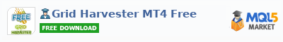 Buy Grid Harvester MT4 Free Expert Advisor in the store selling algo trading systems