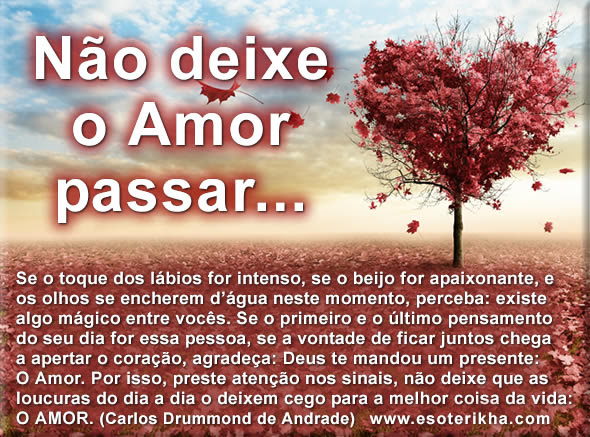 TEXTOS para dia dos Namorados | DRUMMOND | Não deixe o ...