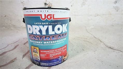 waterproofing basement walls  drylok paint home